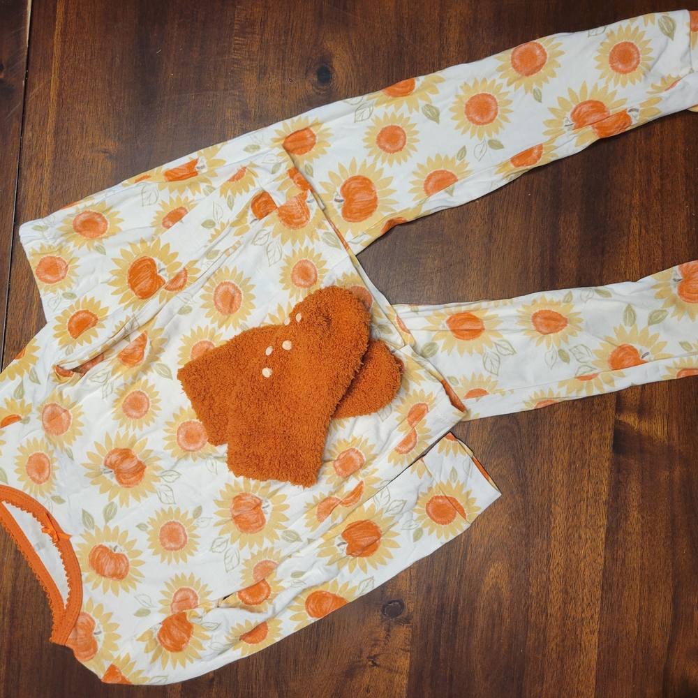 Milkberry Bamboo Pajama Set With Socks